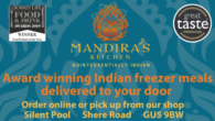 Mandira’s Kitchen an award winning producer of authentic Indian food […]